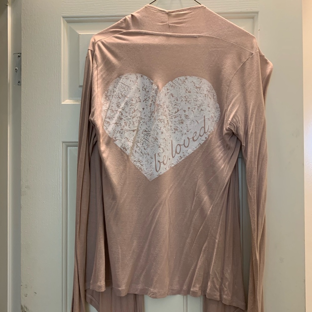 “Be Loved” cardigan